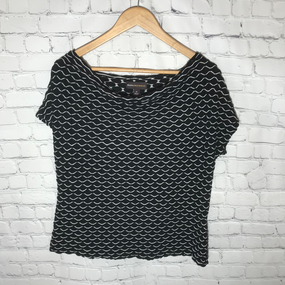 Dana Buchman Rayon Blend Blouse Top